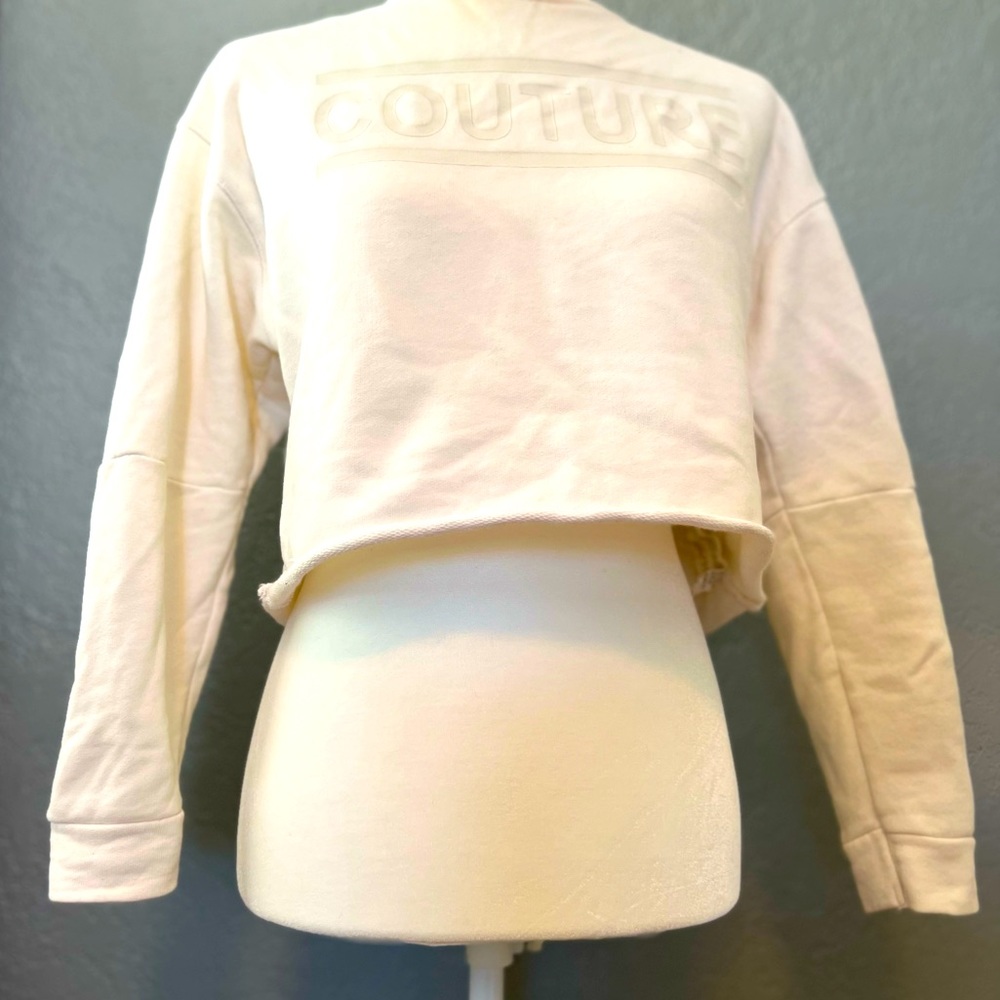 Zara Couture off white crop sweater 💟